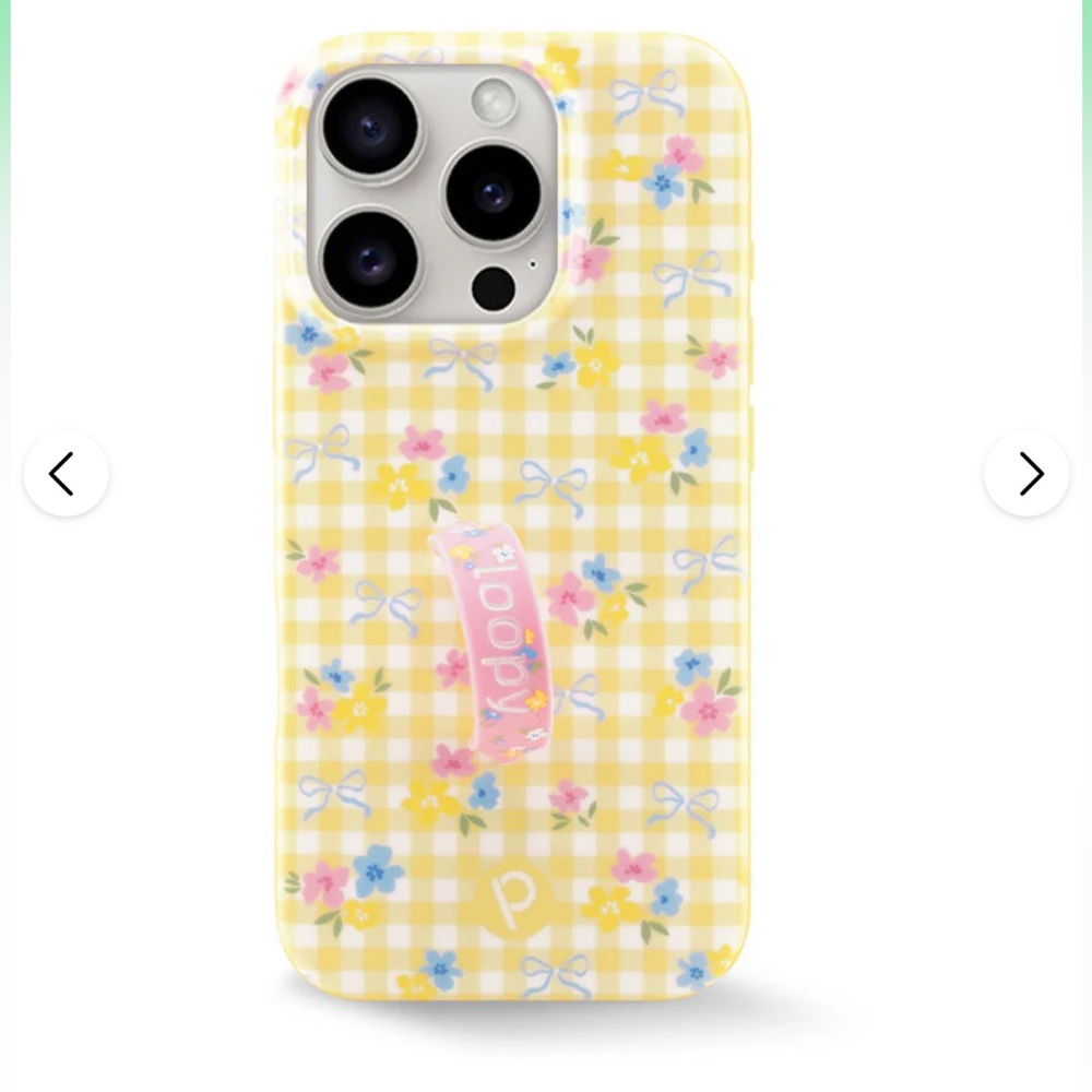 LoopyCases Buttercup Blossom X Krista Horton Case - Apple iPhone 16 Pro, Righty